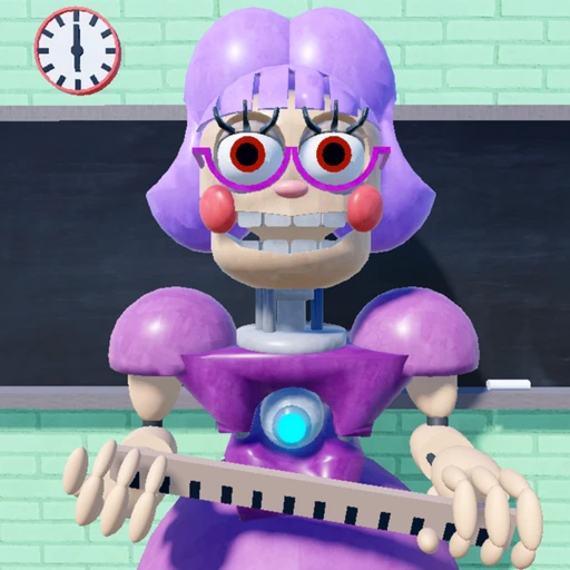 Escape Miss Ani-Tron's Detention! (SCARY OBBY